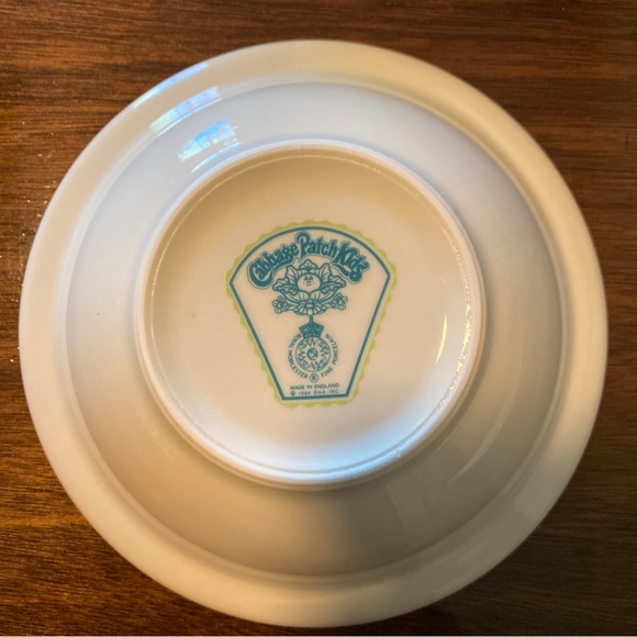 Cabbage patch kids dish set. Royal Worcester first edition. 1984 made in England - Picture 10 of 16